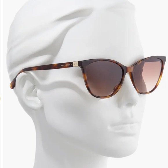 Longchamp Accessories - Longchamp Brown Gradient Cat Eye Ladies Sunglasses LO659S 214 57

Longchamp
